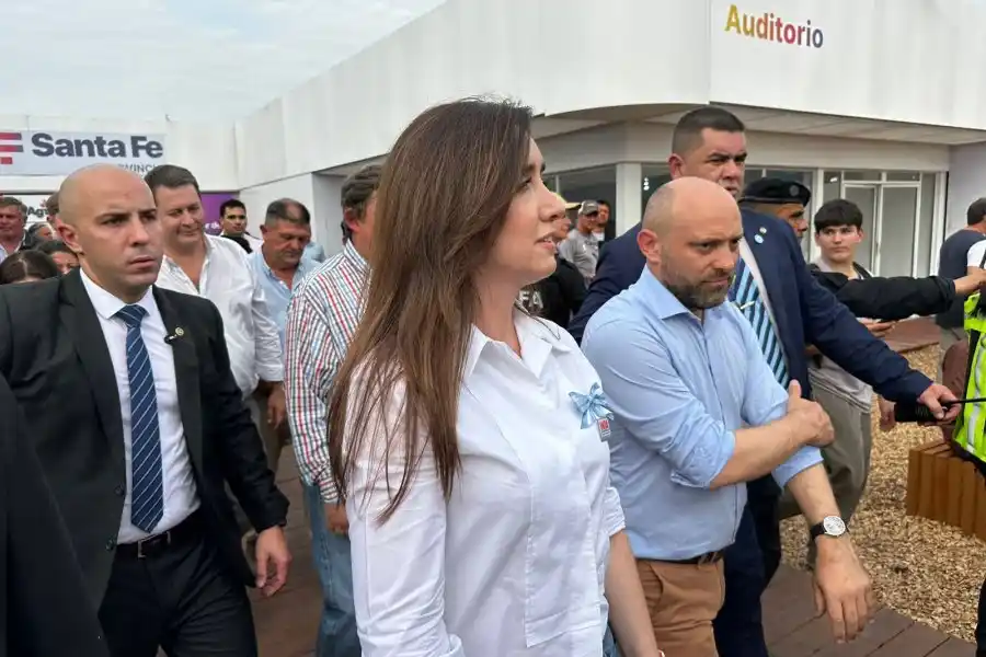La vicepresidenta Victoria Villarruel recorrió Agroactiva