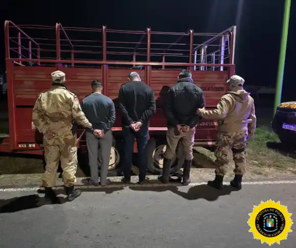 Brigada Abigeato de Gualeguaychú desbarató una banda de cuatreros