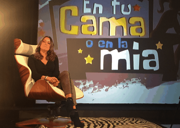 Mariela Celis estrena la cuarta temporada de su programa y  mientras tanto guardará «la roca»
