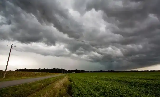 Fuertes tormentas azotaron la región pampeana y provocaron destrozos e inundaciones en áreas rurales
