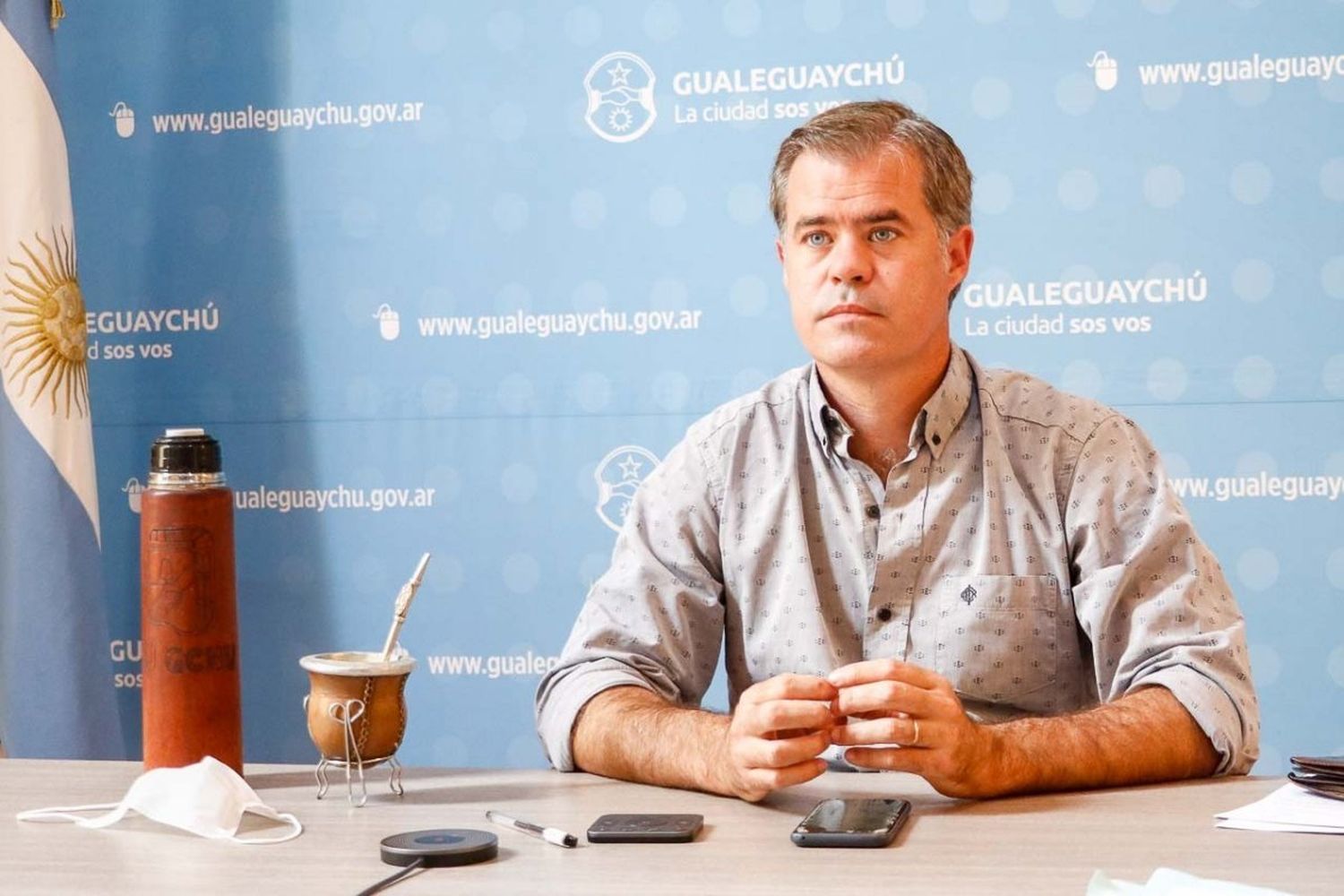 El intendente tiene una intensa agenda en dos Ministerios y en Cancillería