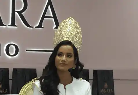 Ismelys Velásquez ya comenzó a trabajar con su reinado. Foto CL