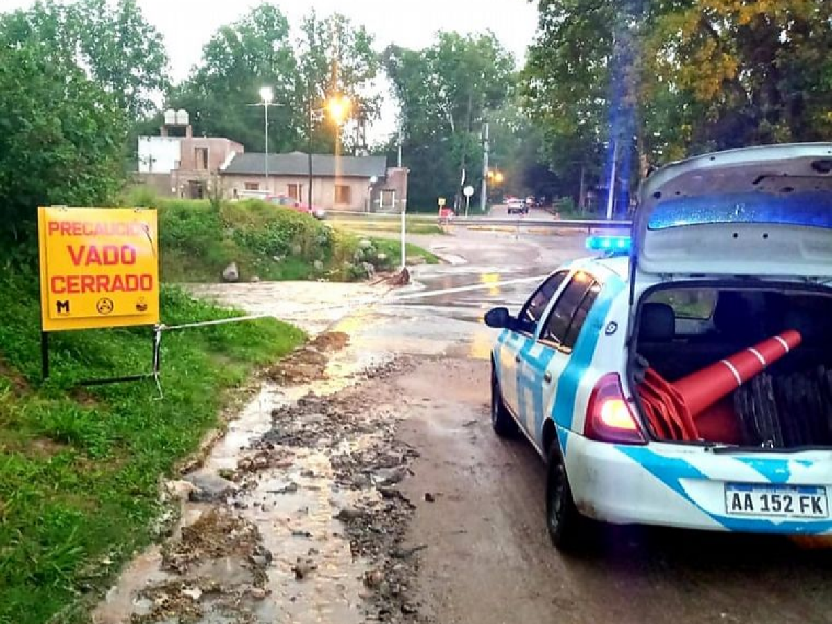 Alertan por crecida de los ríos en las Sierras Chicas