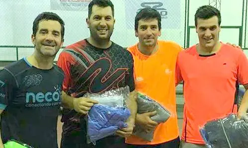 Padel: primeros campeones de la última etapa del circuito