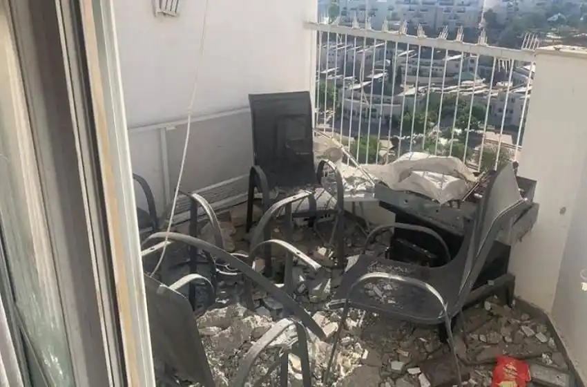 Israel: el argentino al que un misil de Hamas le destruyó la casa