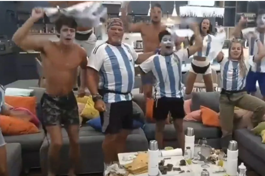 Gran Hermano: así se vivió el triunfo de la Selección adentro de la casa