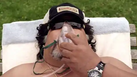 Roly Serrano interpreta a Maradona en la pantalla grande