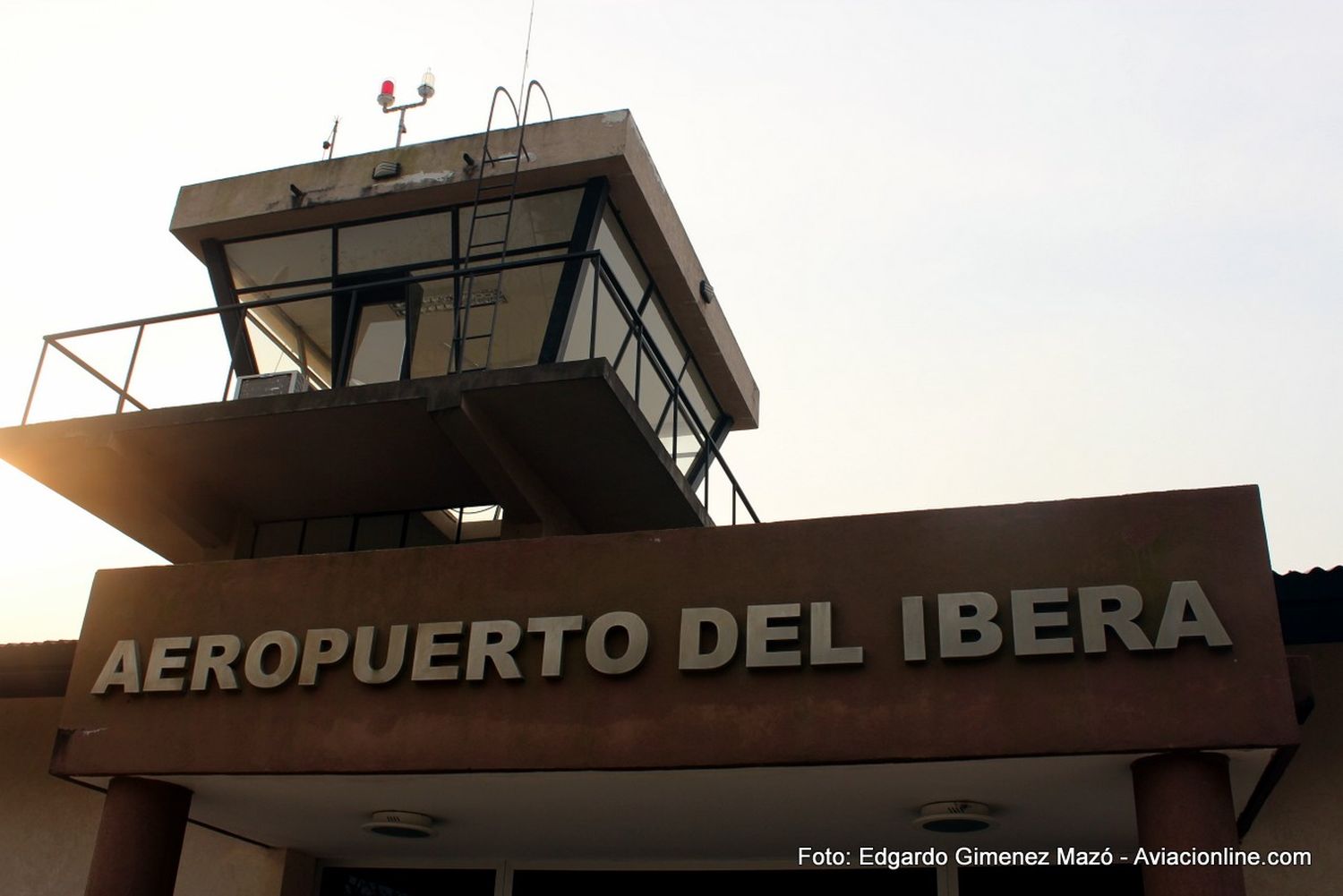 Visita al «Aeropuerto del Iberá» de Mercedes, Corrientes