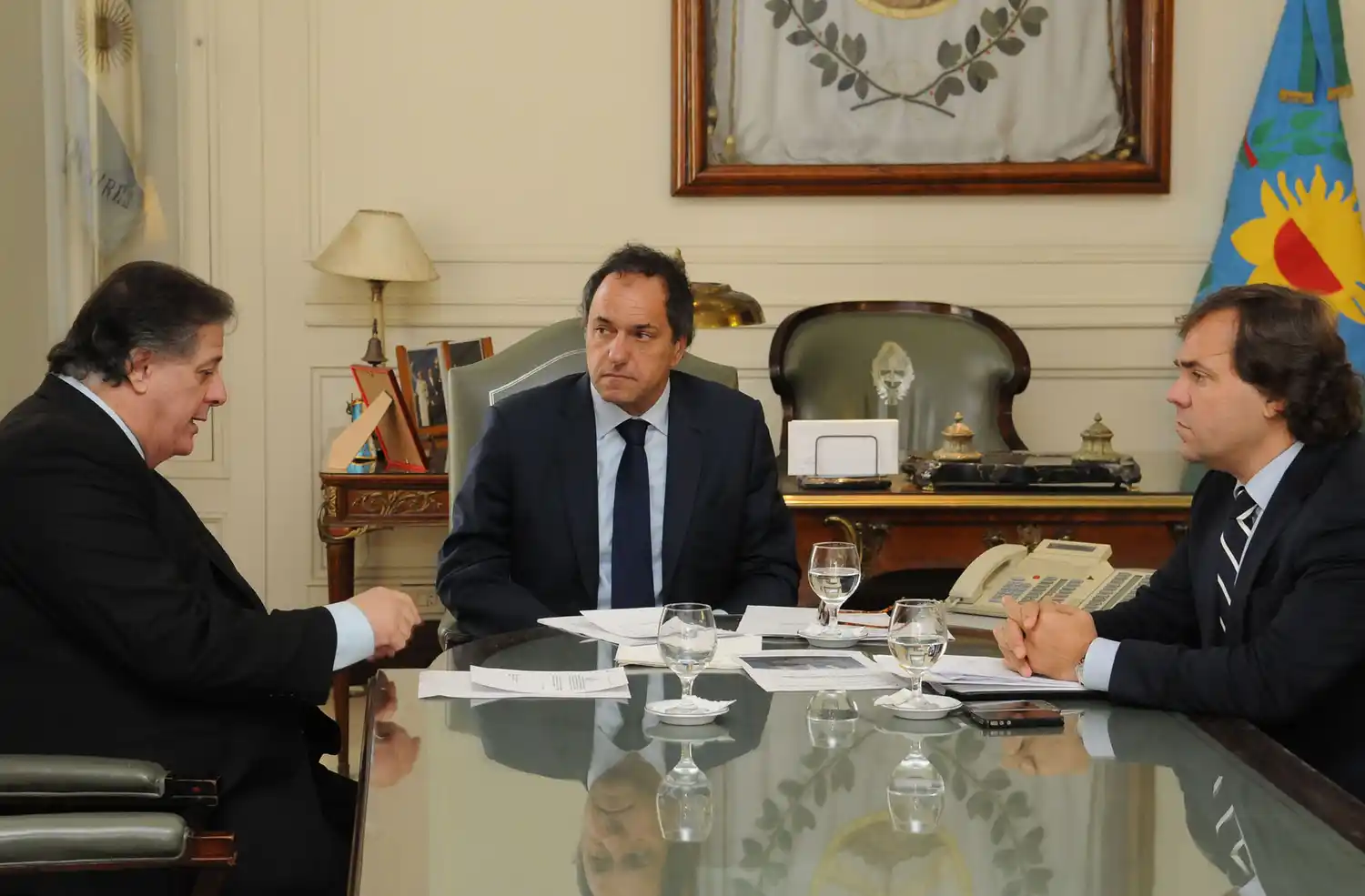 Rotavirus: Scioli y Collia en reunión para prevenir el virus