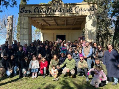131 años de fe: los Alisio celebraron un nuevo aniversario de la Capilla de San Chiaffredo de Crissolo