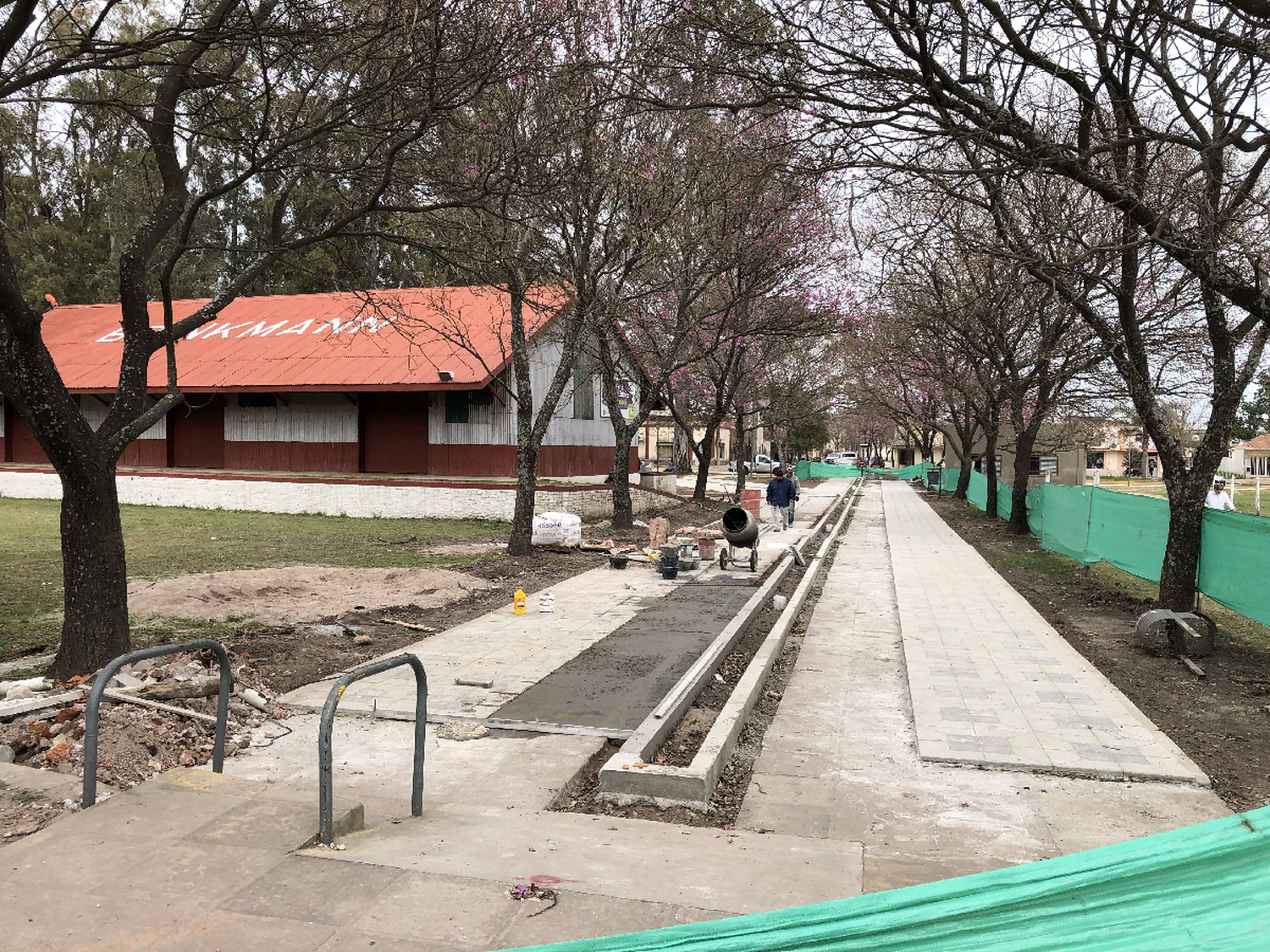 Brinkmann: culmina la cuarta etapa de las obras en el ferrocarril