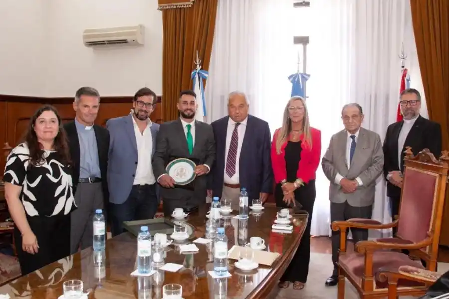 Reunión en la Corte Suprema de Justicia de la Provincia de Santa Fe