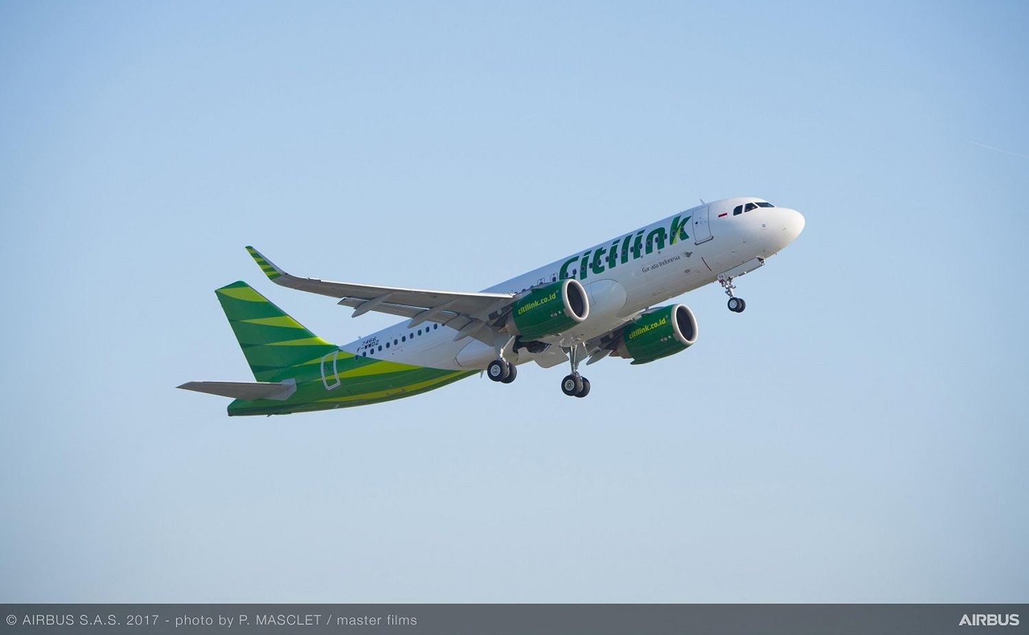 Citilink, la low cost de Garuda Indonesia, incorporó su primer A320neo