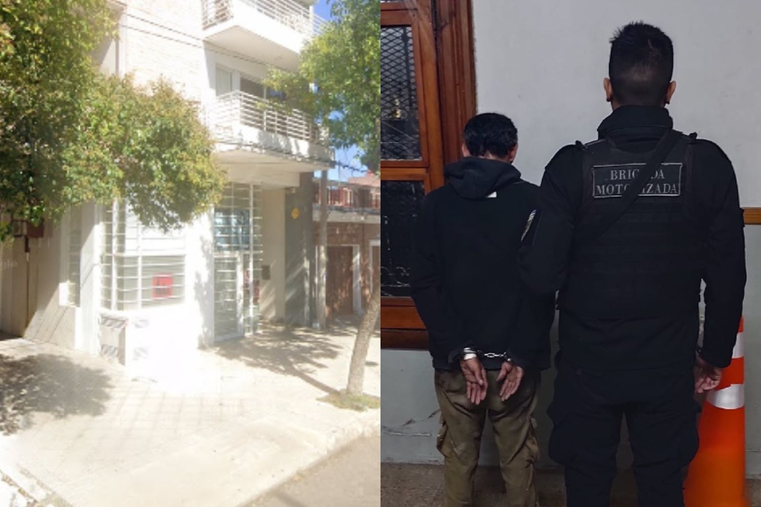 Detuvieron a un delincuente que había entrado a robar en una peluquería de zona sur