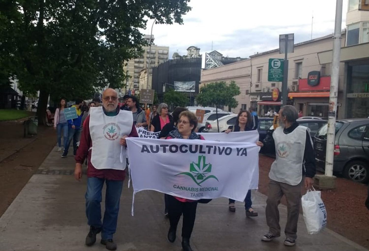 Marcharon por la legalización del cultivo y para  que se garantice el acceso al cannabis medicinal