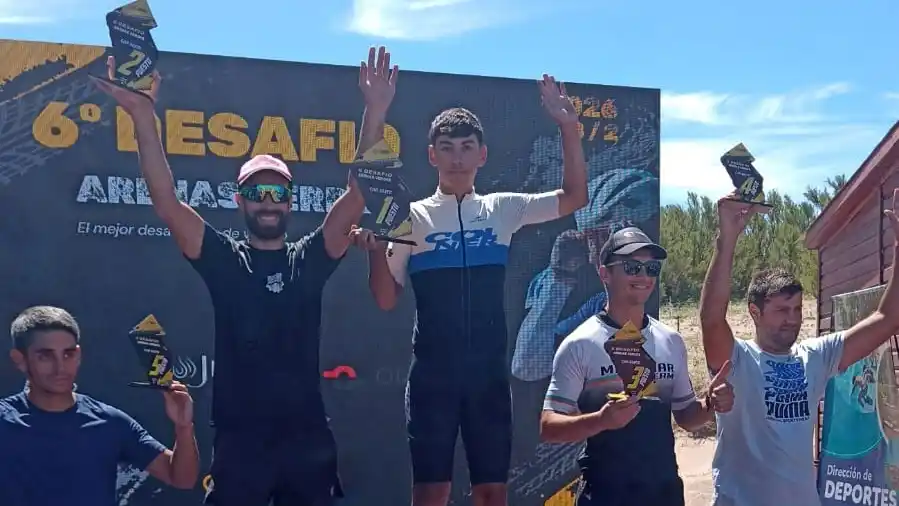 El necochense Martínez viene de ganar el Desafío Arenas Verdes, en la categoría élite