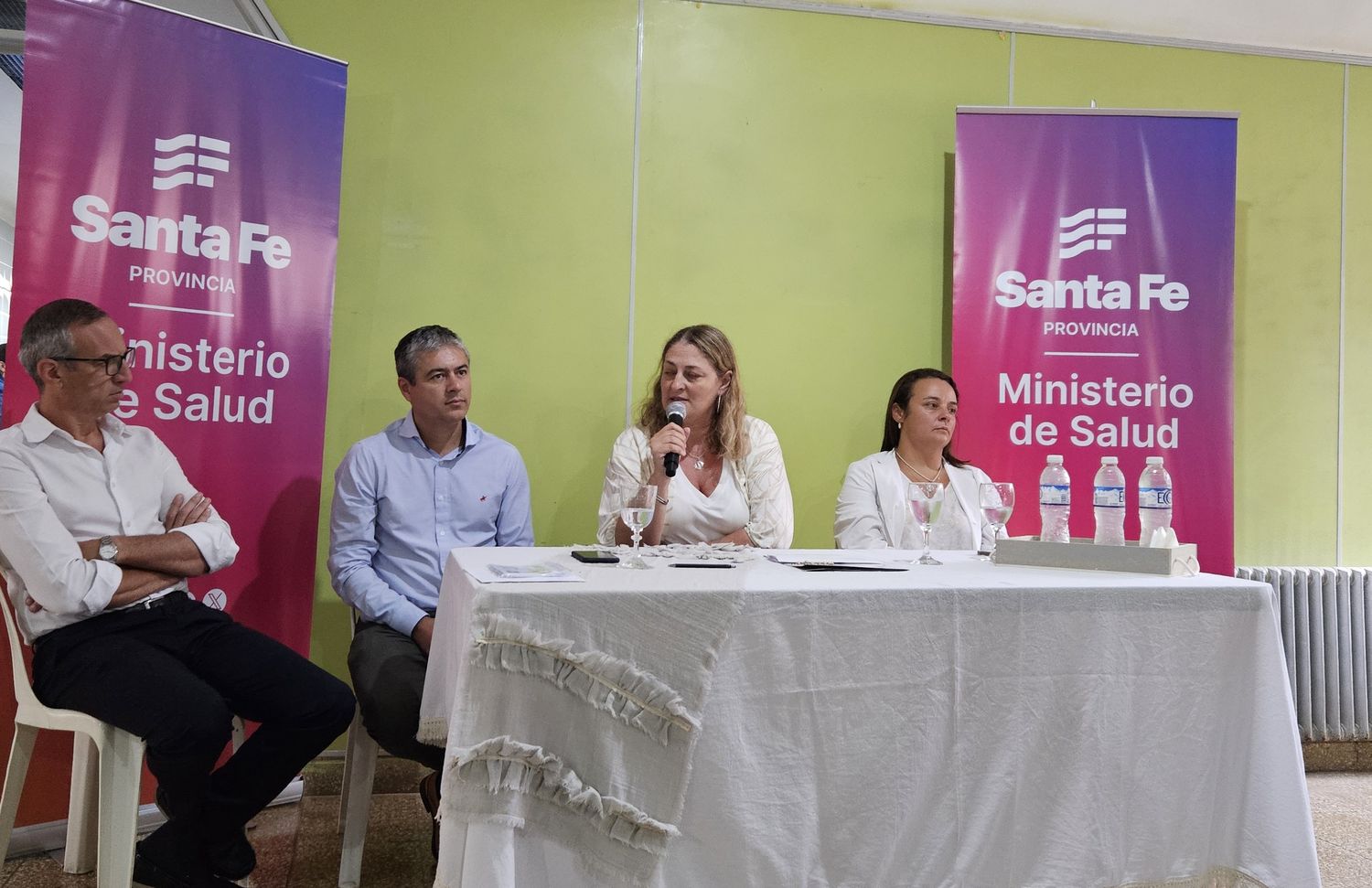 Joaquín Sánchez de Bustamante, Marcelo Krenz, Silvia Ciancio y Florencia Maydana.