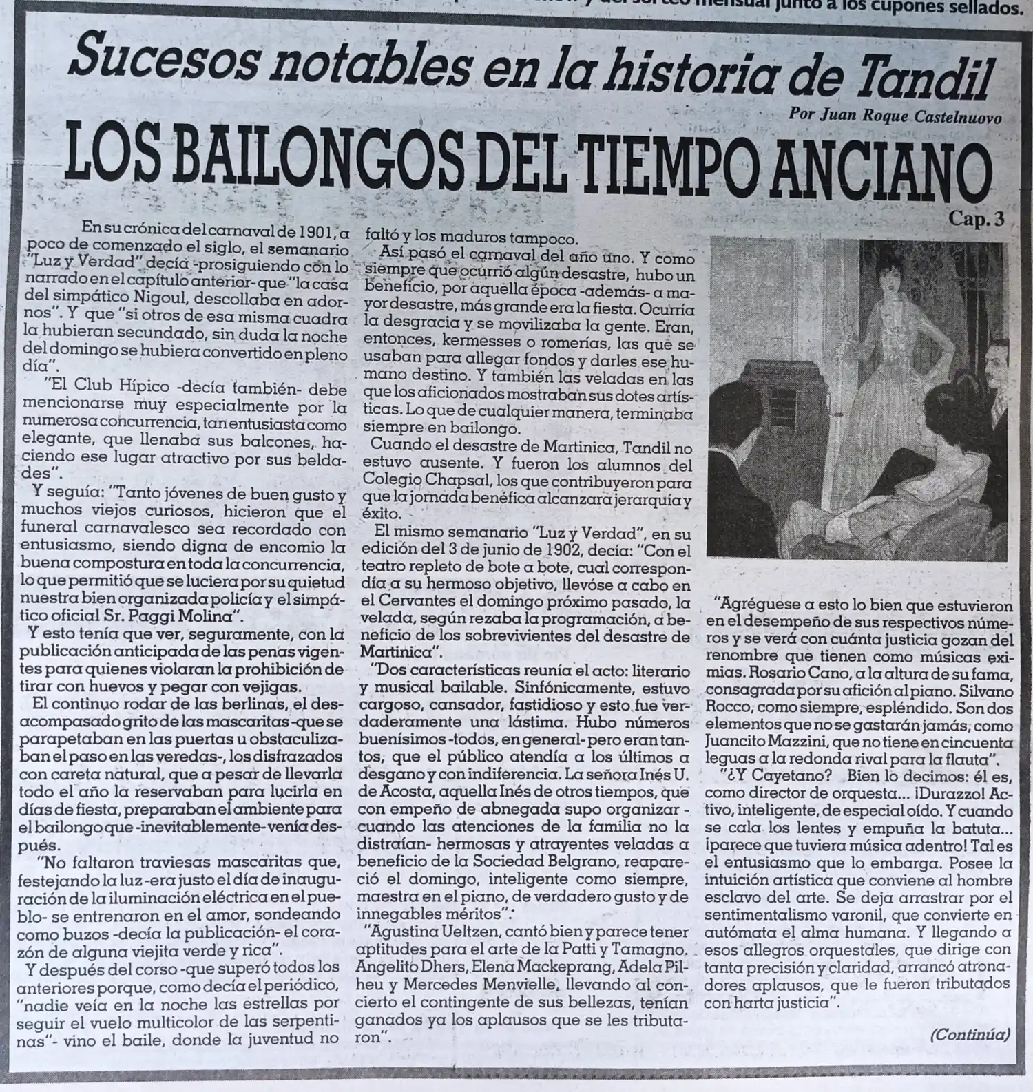 Los bailongos del tiempo anciano - Capítulo 3.