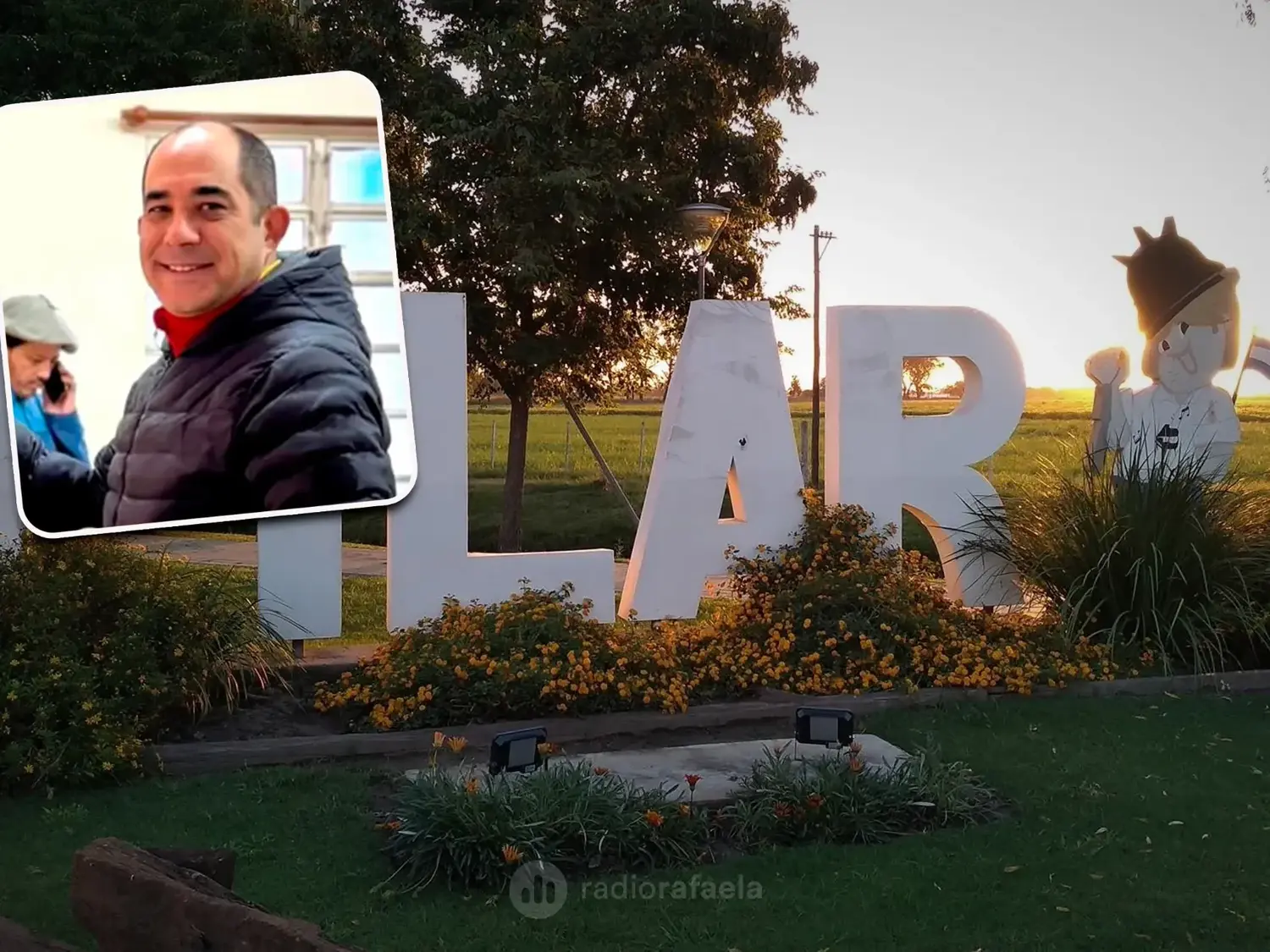 Carlos Martínez, presidente comunal de Pilar