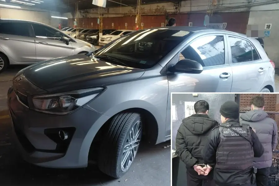 Quisieron estafar a una pareja en la compra de un auto y fueron detenidos en el centro