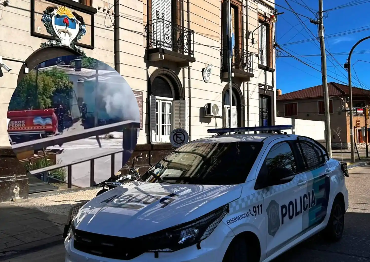 El incendio ocurrió el sábado y el robo, este martes por la tarde. Foto: La Opinión.