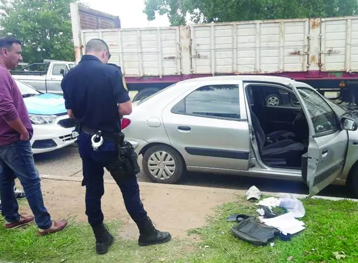 Robaron en un depósito y quedó todo filmado 