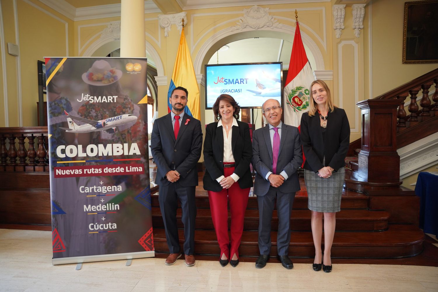 Medellín, Cartagena y Cúcuta: JetSMART Perú amplía la red de Lima con tres nuevas rutas