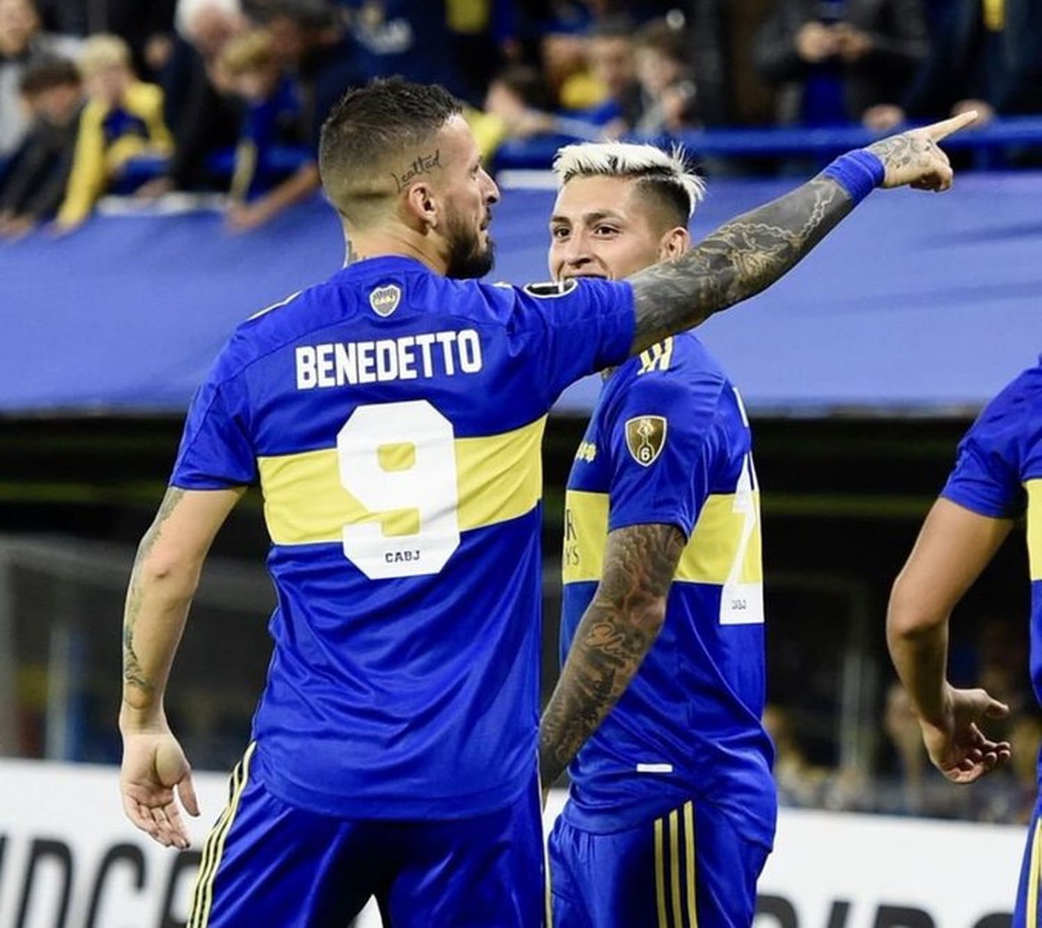 Con dos goles de Benedetto, Boca consiguió su primer triunfo en la Copa Libertadores