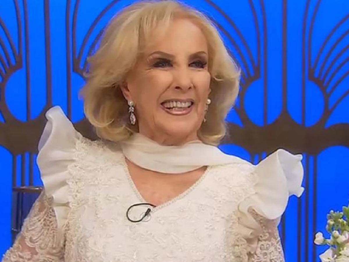 El gran regreso de Mirtha Legrand