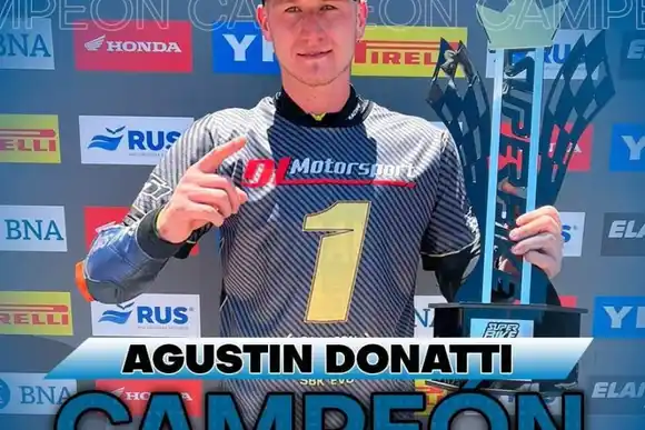 Donatti campeón del SuperBike Argentino