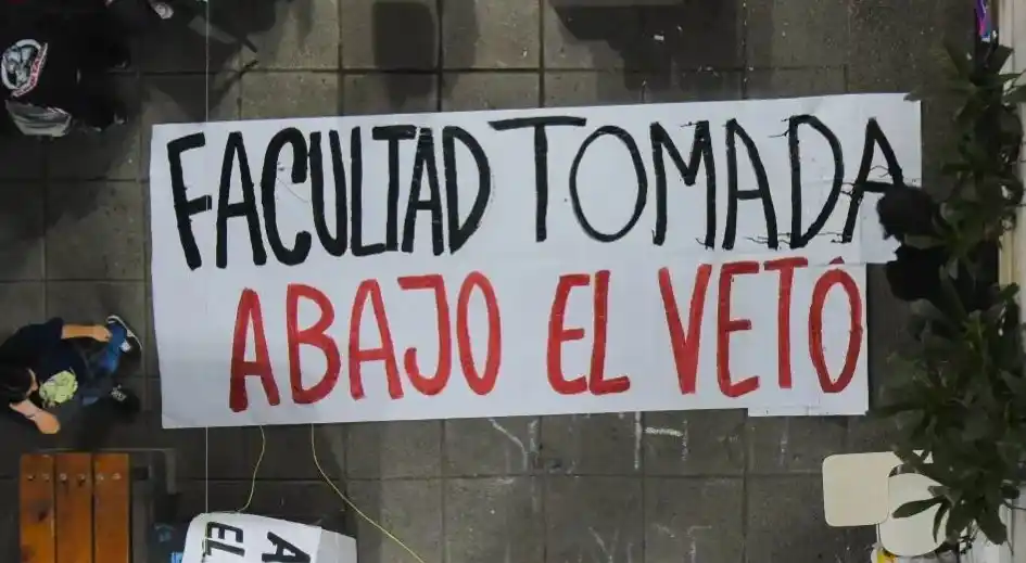 Crecen las tomas de universidades en todo el país en repudio al veto de la ley de Financiamiento