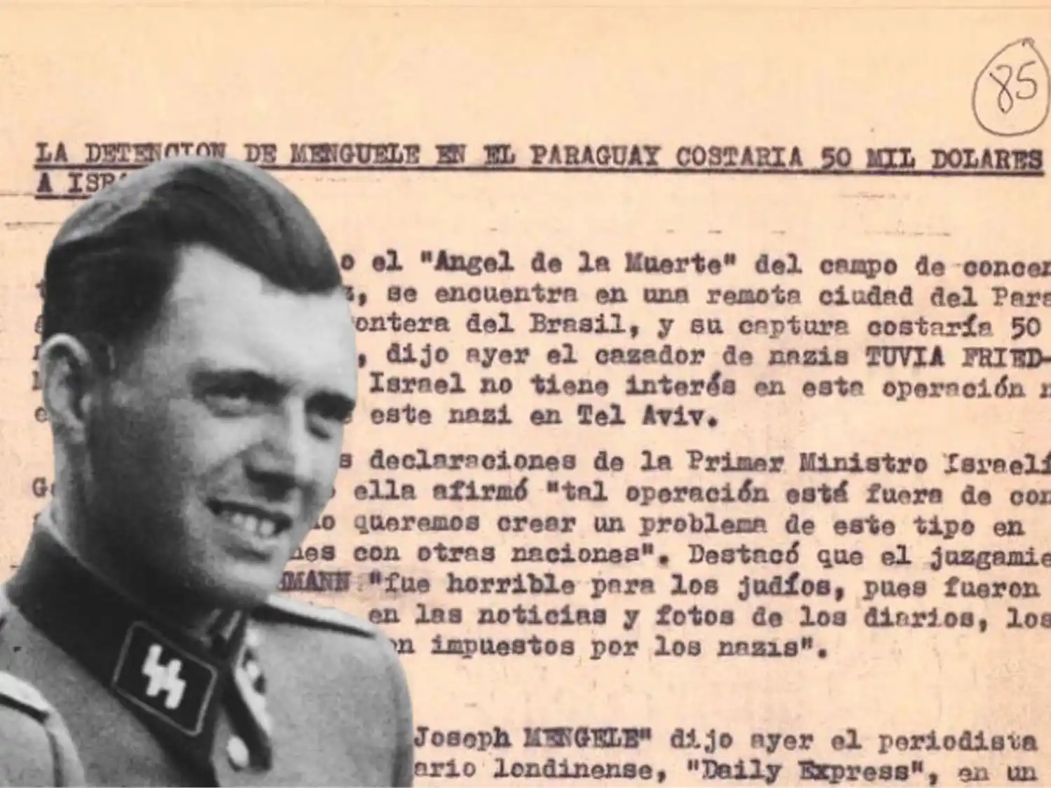 El Estado desclasificó archivos sobre el nazismo en Argentina