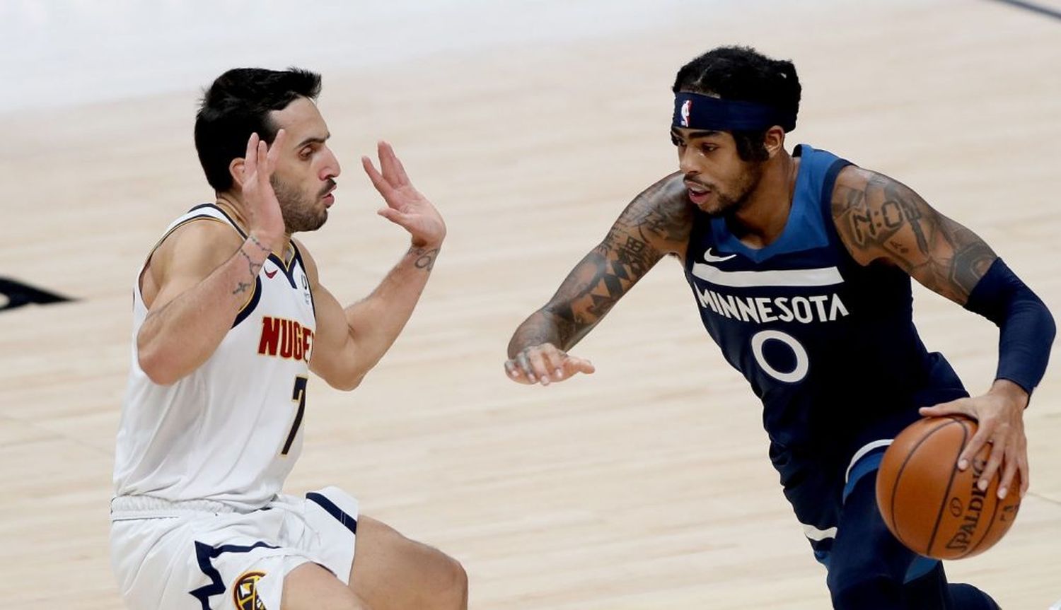 Otra actuación positiva de Campazzo en la NBA