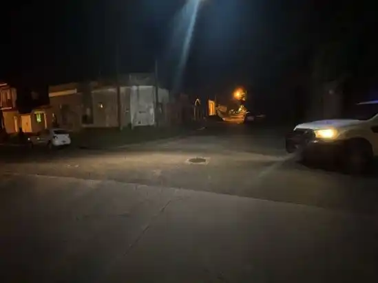 El accidente se dio en Chivilcoy y Libertad.