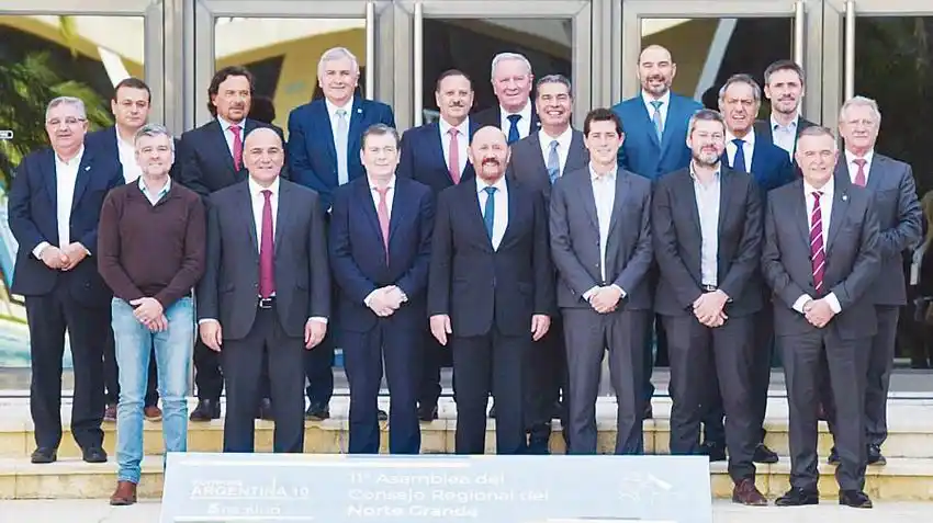 Gobernadores del Norte Grande 
viajan hoy a Estados Unidos