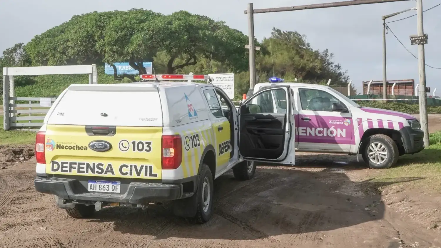 Defensa Civil en Kabryl