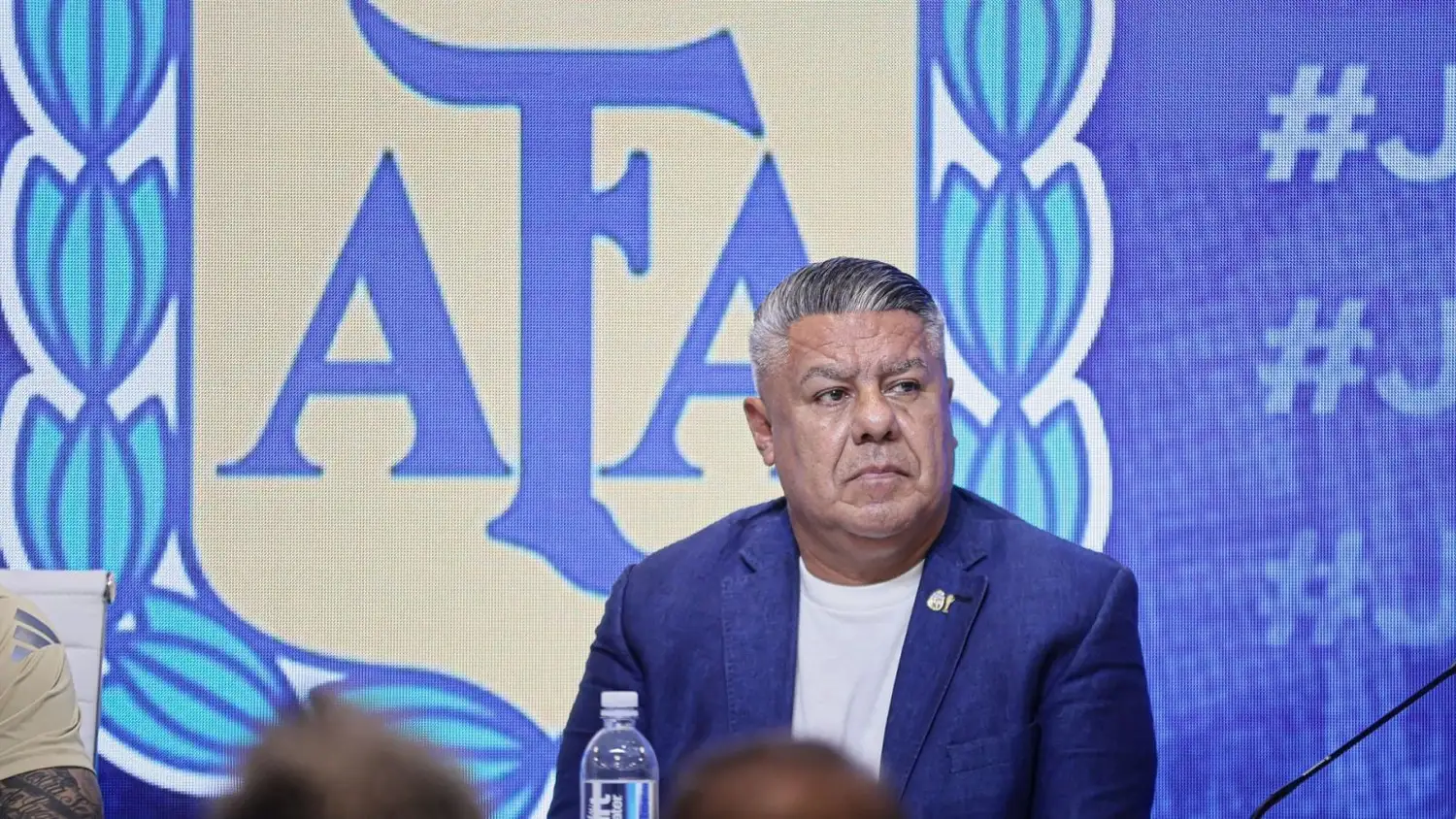 Un escándalo que crece. El presidente de la AFA, Claudio Chiqui Tapia.