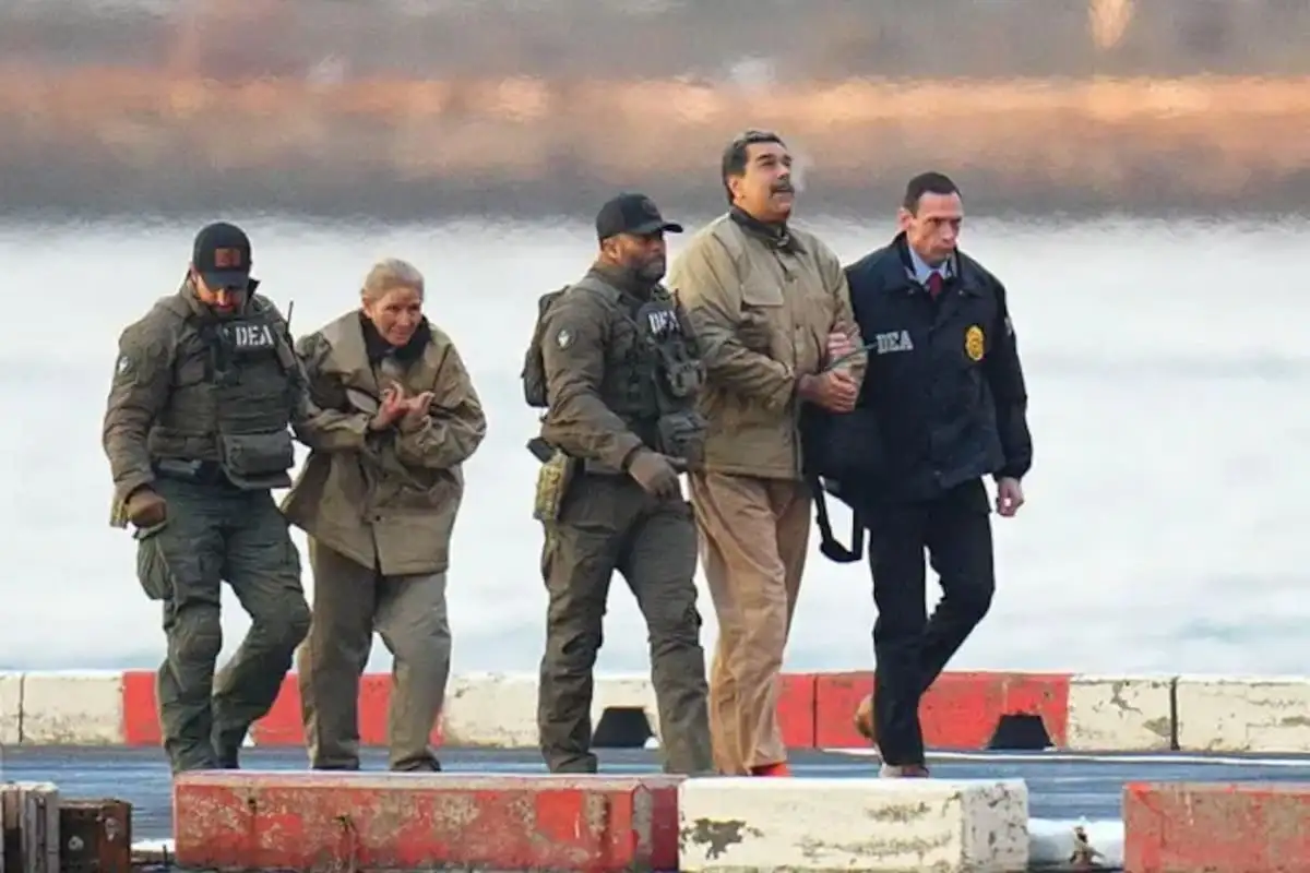 La detención de Maduro.