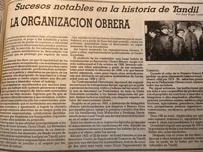 La organización obrera