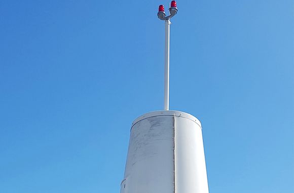 Instalan nuevo sistema de radiofaro en el aeropuerto de Mar del Plata