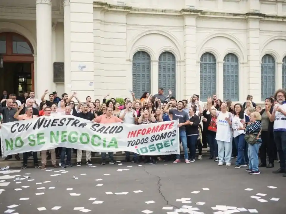 Fabián Peccín sobre Iosper: “Pretenden transformar la obra social en una prepaga”