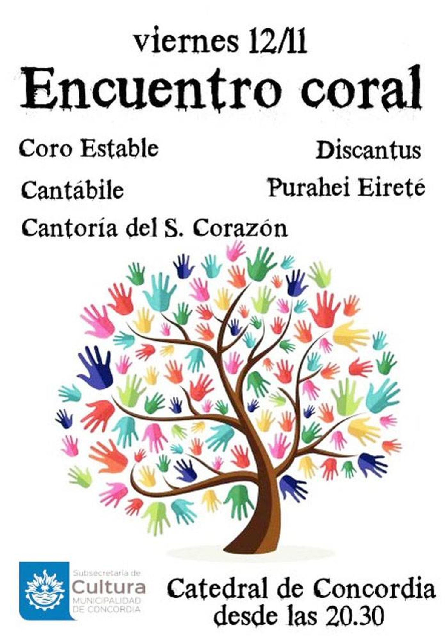 Se realizará un recital coral  en la Catedral  San Antonio de Padua