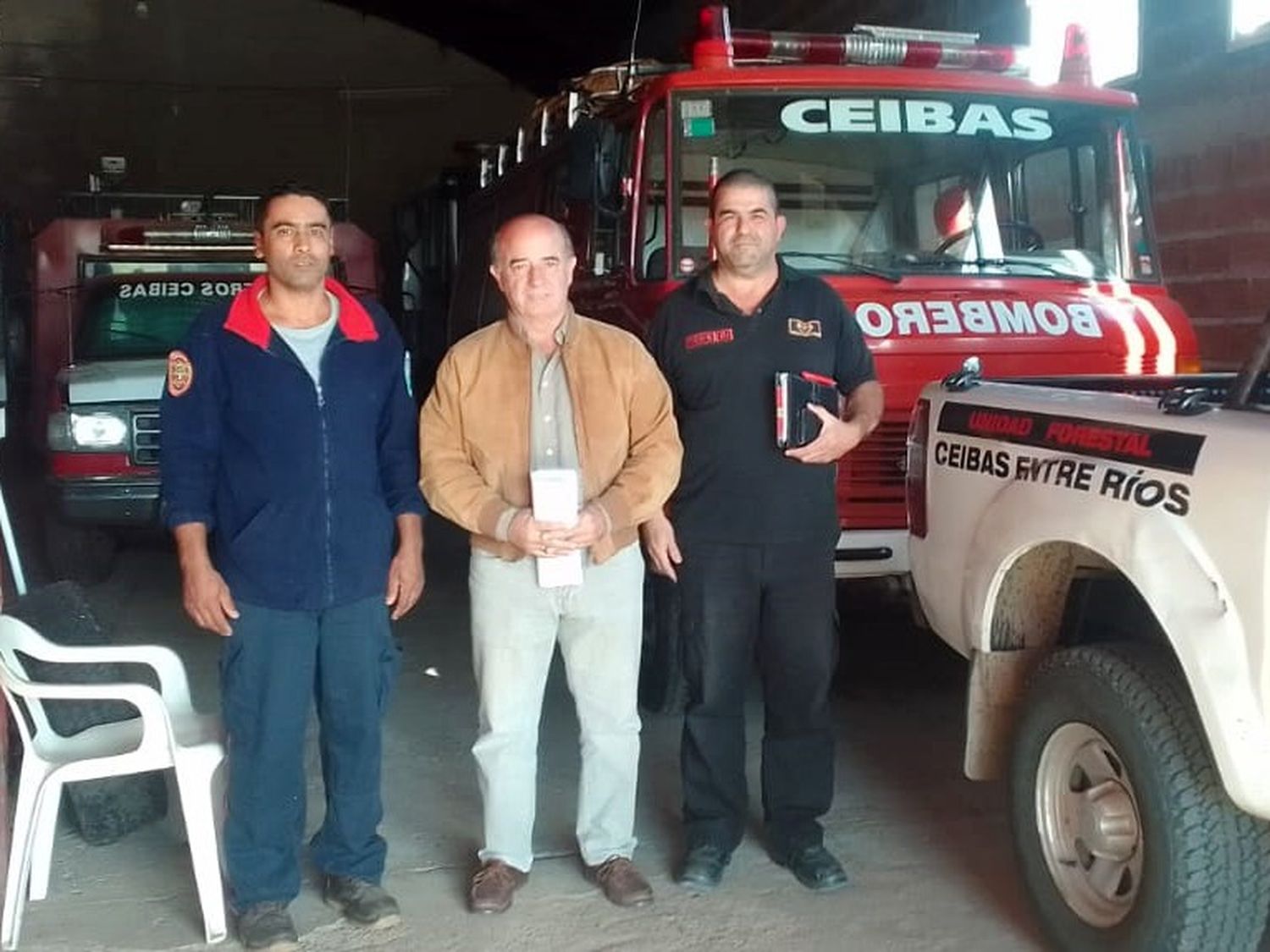 "Seguimos sin respuestas concretas sobre la situación de los Bomberos de Ceibas"