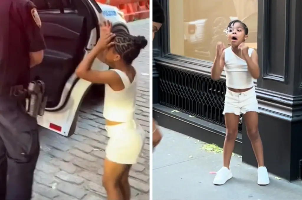 La reacción de la niña se volvió viral