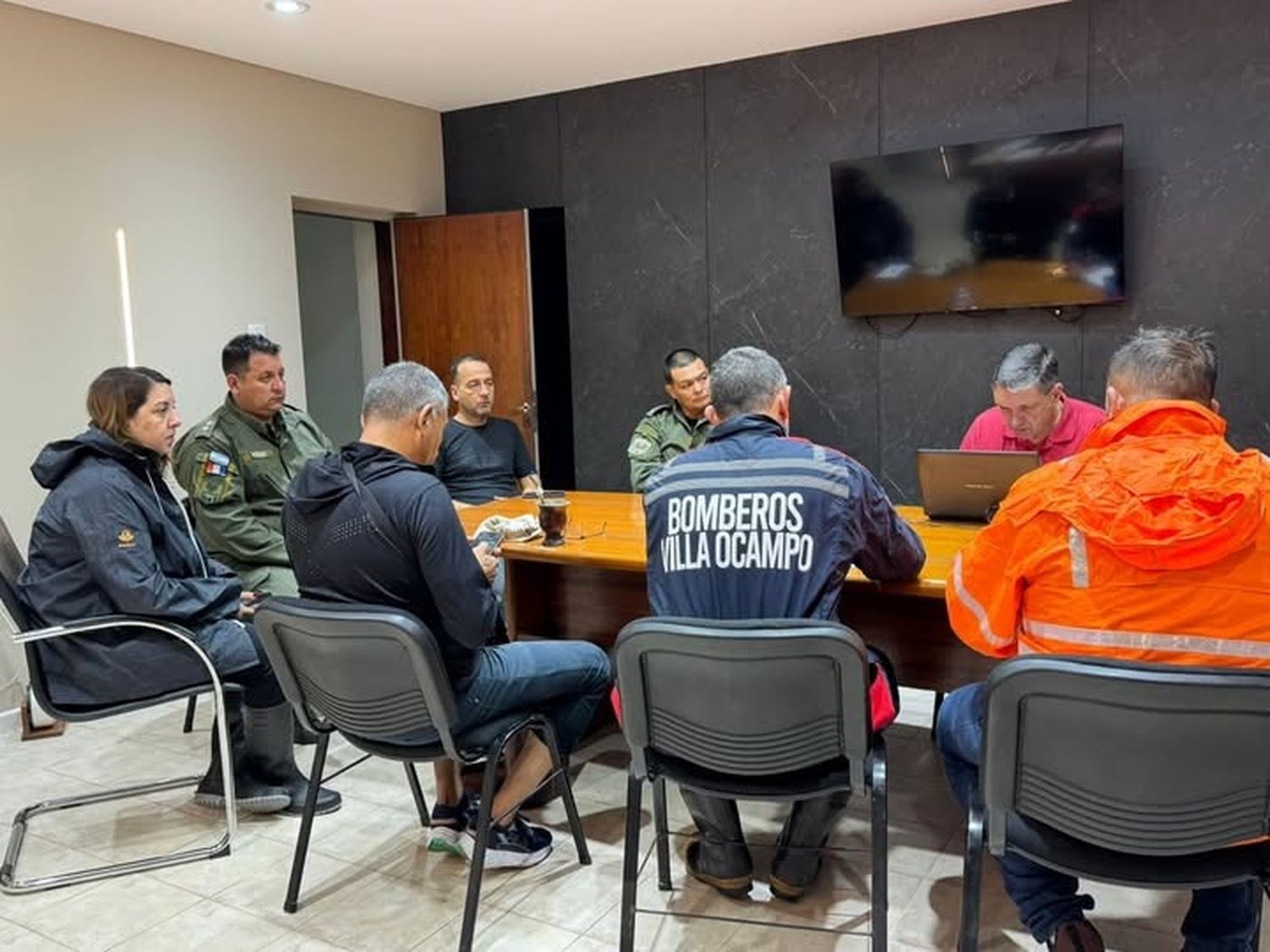 El intendente de Villa Ocampo convocó a los integrantes de la Junta Local de Protección Civil