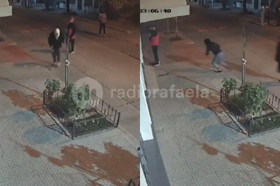 Destrozaron una vidriera para robar una bandera argentina en plenos festejos por la Copa América