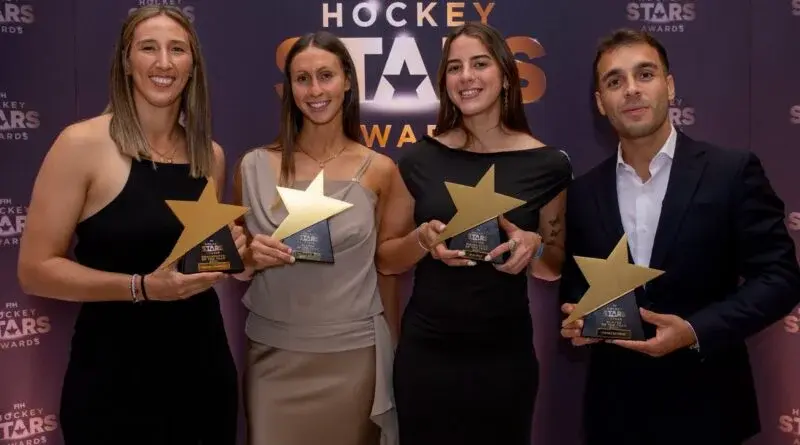 Cosentino, Cairo, Díaz y Dómene, los cuatro argentinos entre los mejores del mundo en hockey. Foto:Redes