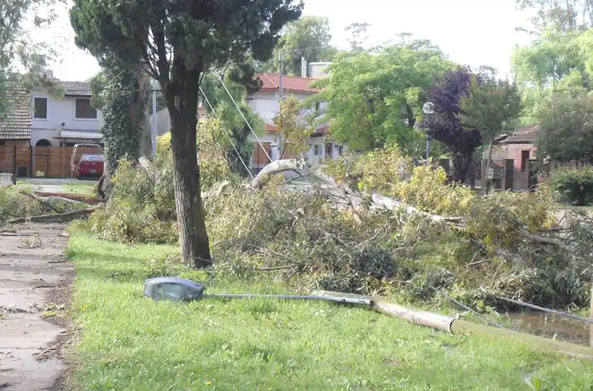La Florida, uno de los barrios más afectados por el temporal