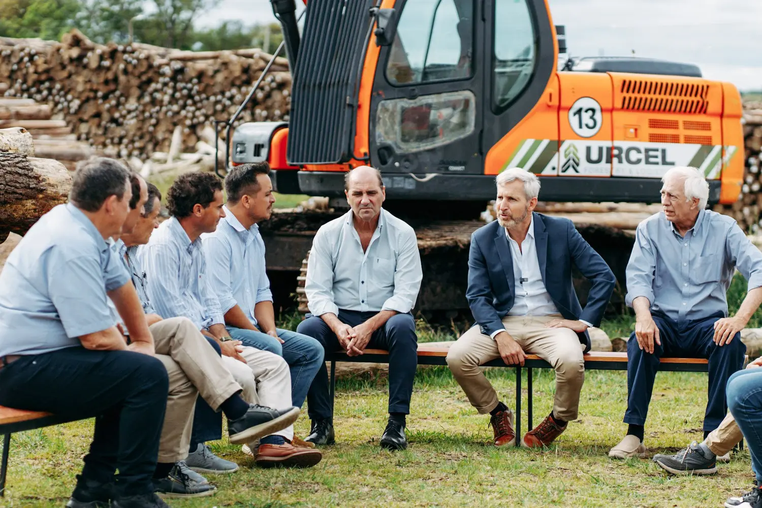 Frigerio se reunió con productores del sector forestal