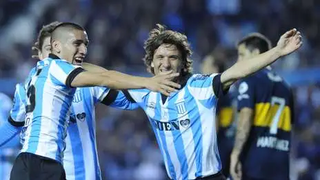 Racing le ganó a Boca por 2 a 0